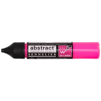 Sennelier Abstract 3D Liner - 654 Fluorescent Pink