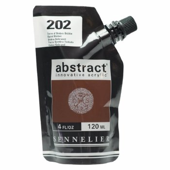 Sennelier Abstract 120ml Burnt Umber - 202