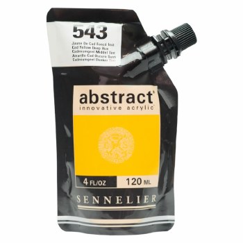 Sennelier Abstract 120ml Cadmium Yellow Deep Hue - 543