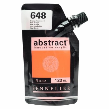 Sennelier Abstract 120ml Fluorescent Orange - 648