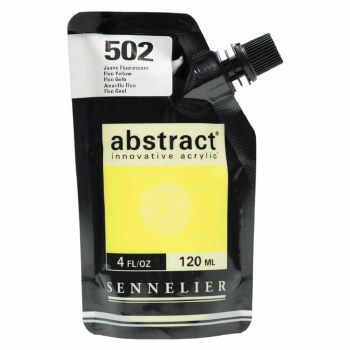 Sennelier Abstract 120ml Fluorescent Yellow - 502