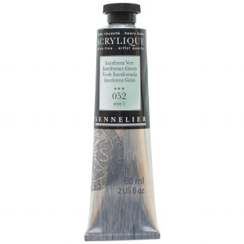 Sennelier Artists Acrylic 60ml Interference Green 052