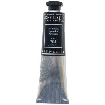 Sennelier Artists Acrylic 60ml Payne's Grey 703