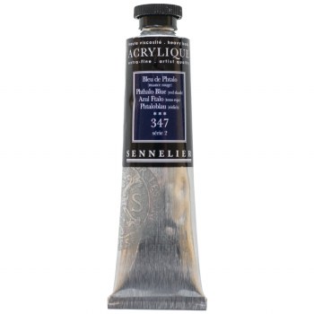Sennelier Artists Acrylic 60ml Phthalo Blue Red Shade 347