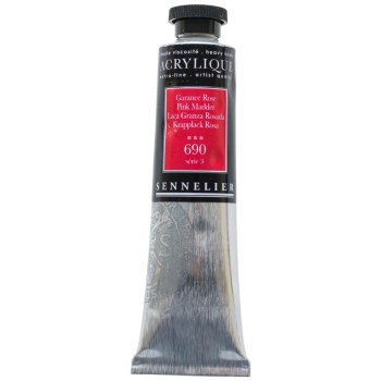 Sennelier Artists Acrylic 60ml Pink Madder 690