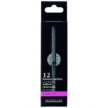 Sennelier Charcoals Box of 12 (7-9 mm)