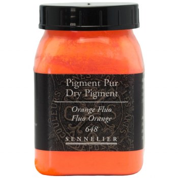 Sennelier Pigment Fluorescent Orange 100g