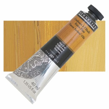 Sennelier Artists Oil Colour 40ml Gold Ochre 257