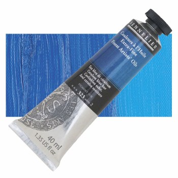 Sennelier Artists Oil Colour 40ml Cerulean Blue Hue 323