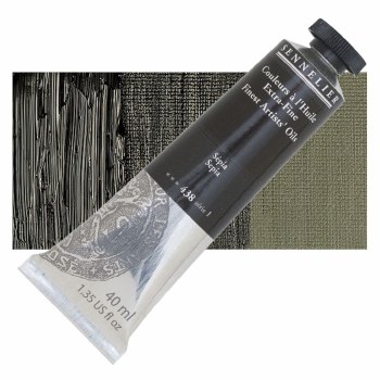 Sennelier Artists Oil Colour 40ml Sepia 438