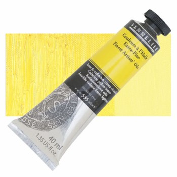 Sennelier Artists Oil Colour 40ml Cadmium Yellow Lemon 535