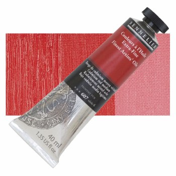 Sennelier Artists Oil Colour 40ml Cadmium Red Medium 607