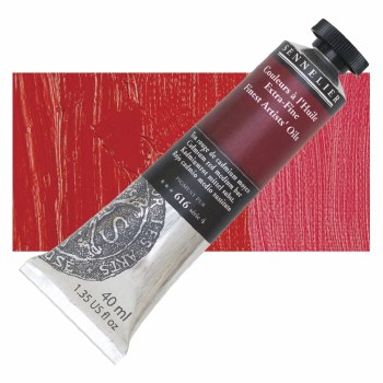 Sennelier Artists Oil Colour 40ml Cadmium Red Medium Hue 616