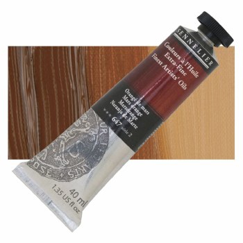 Sennelier Artists Oil Colour 40ml Mars Orange 647
