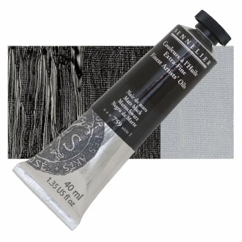 Sennelier Artists Oil Colour 40ml Mars Black 759