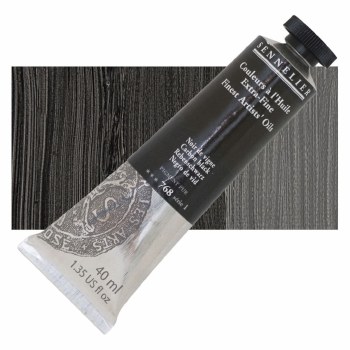Sennelier Artists Oil Colour 40ml Carbon Black 768