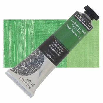 Sennelier Artists Oil Colour 40ml Permanent Green 845