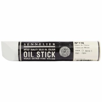 Sennelier Oil Stick Large Titanium White 116