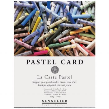 Pastel Card Pad Assorted 30x40