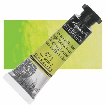Sennelier L'Aquarelle Watercolour 10ml Bright Yellow Green  871