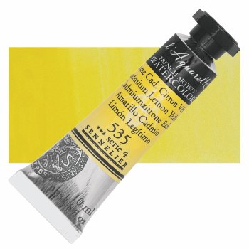 Sennelier L'Aquarelle Watercolour 10ml Cadmium Lemon Yellow 535