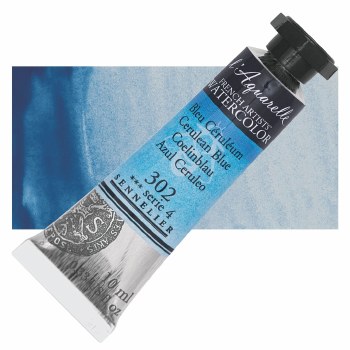 Sennelier L'Aquarelle Watercolour 10ml Cerulean Blue 302