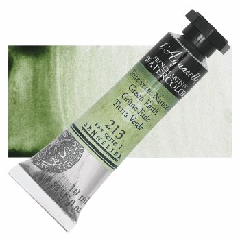 Sennelier L'Aquarelle Watercolour 10ml Green Earth 213