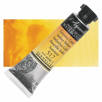 Sennelier L'Aquarelle Watercolour 10ml Indian Yellow 517