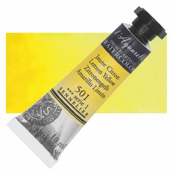 Sennelier L'Aquarelle Watercolour 10ml Lemon Yellow 501