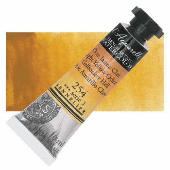 Sennelier L'Aquarelle Watercolour 10ml Light Yellow Ochre 254