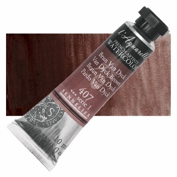 Sennelier L'Aquarelle Watercolour 10ml Van Dyck Brown 407