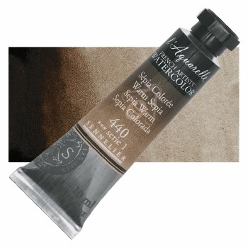 Sennelier L'Aquarelle Watercolour 10ml Warm Sepia 440