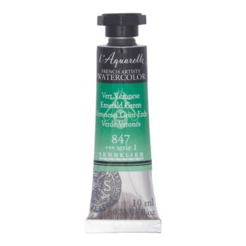 Sennelier L'Aquarelle Watercolour 10ml Emerald Green 847