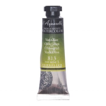 Sennelier L'Aquarelle Watercolour 10ml Olive Green 813