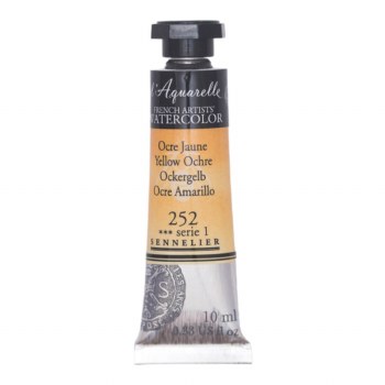 Sennelier L'Aquarelle Watercolour 10ml Yellow Ochre 252