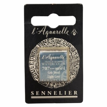 Sennelier L'Aquarelle Watercolour Half Pan Light Grey 707