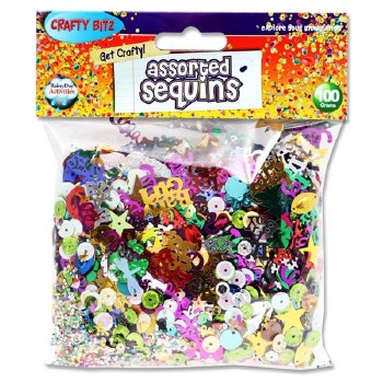 Sequins Assorted (100gms)