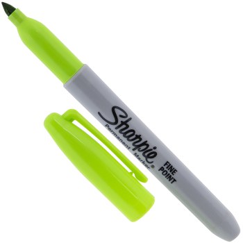 Sharpie Marker Lime