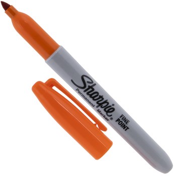 Sharpie Marker Orange