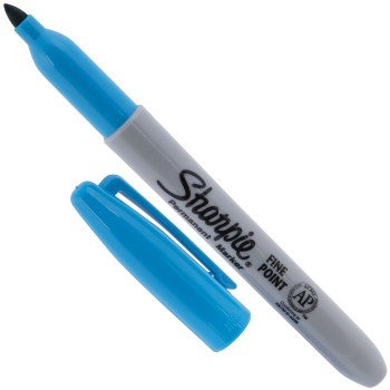 Sharpie Marker Turquoise
