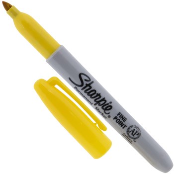 Sharpie Marker Yellow