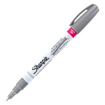 Sharpie Oil Marker XFine Silver