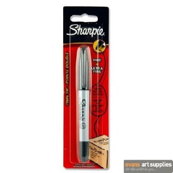 Sharpie Twin Tip Black Marker