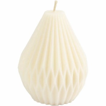 Silicone Mould Ribbed Teardrop Shape