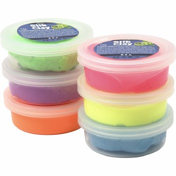 Silk Clay 6 assorted colours