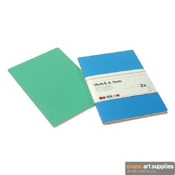 Sketch & Note A5 Blue Bundle