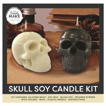 Skull Soy Candle Kit