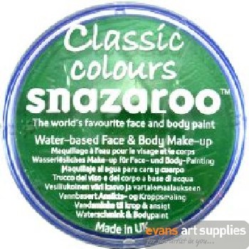 Snazaroo 18ml Classic Bright Green