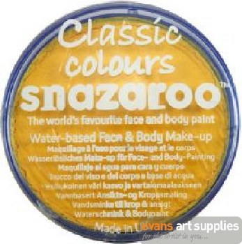 Snazaroo 18ml Classic Bright Yellow