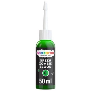 Snazaroo 50ml Green Zombie Gel